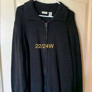 Zip up sweater